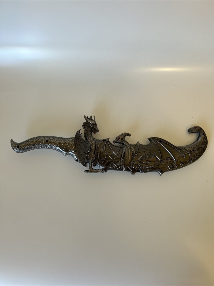 Silver Dragon Knife Dagger