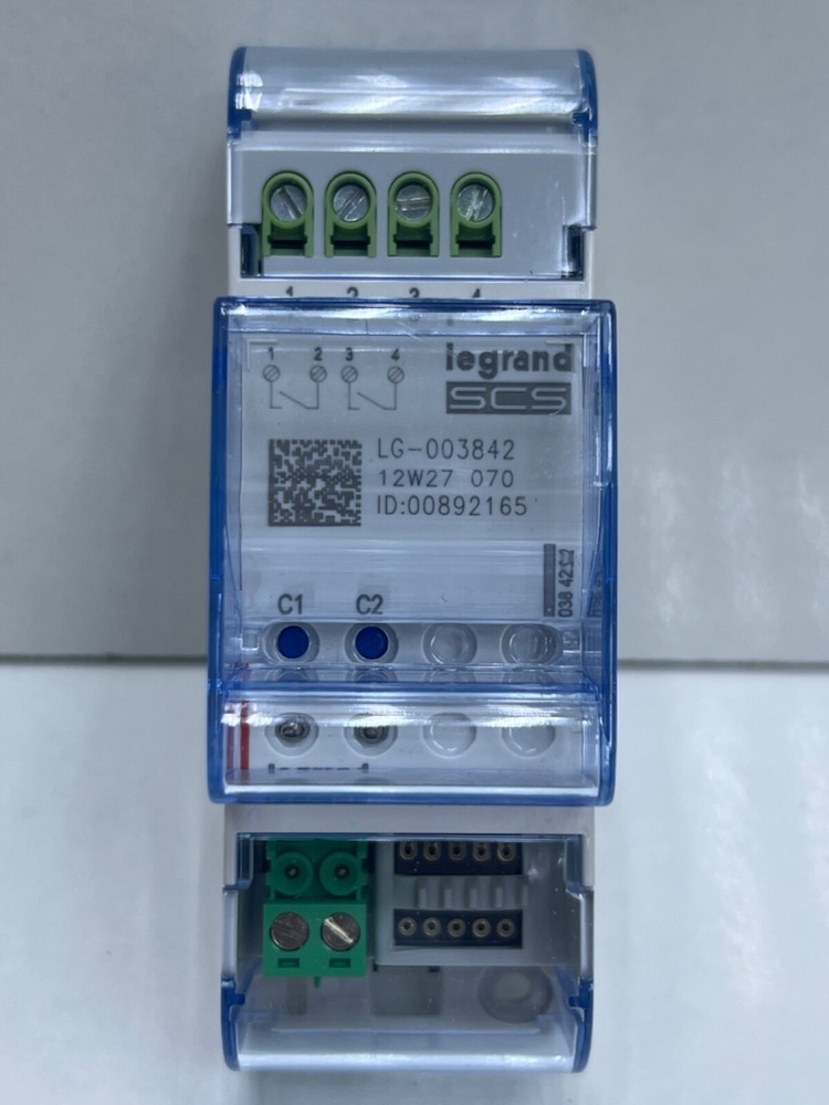 LEGRAND 038 42 DIN ACTUATOR 2 RELAYS