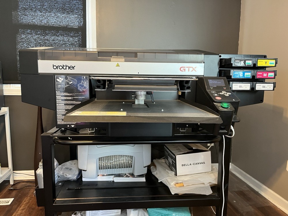 Brother GTX Direct-to-Garment Printer (Needs White Print Head Replacement)