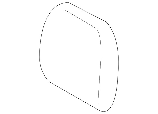 Genuine Ford Headrest Cover GL3Z-18501A04-EB