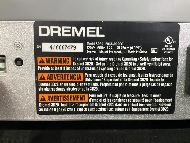 Dremel 3D20 Idea Builder 3D Printer