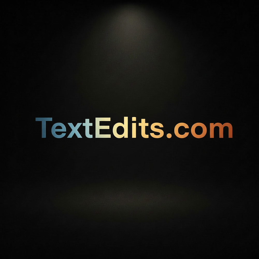 TextEdits.com - Premium 2-Word .COM Domain Name Text Editing Writing Documents