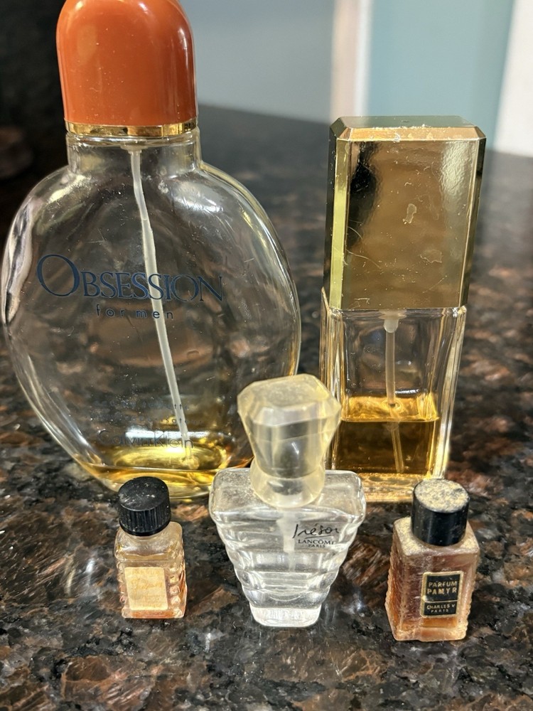 Vintage Empty Perfume lot of 5