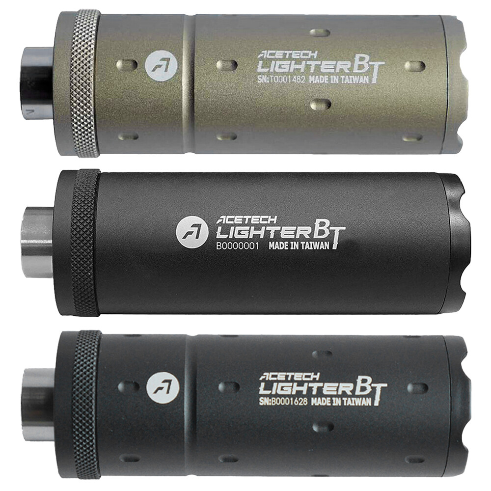 AceTech LIGHTER BT Compact Rechargable Bluetooth Airsoft Tracer Unit / Chrono