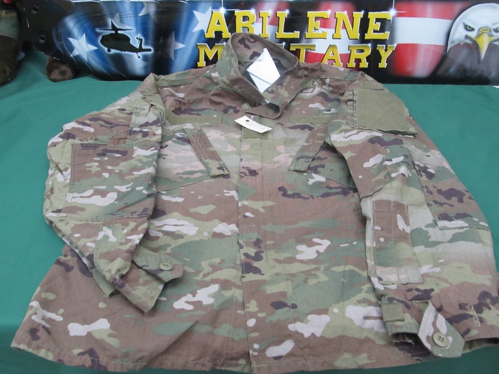Army FRACU Multicam Uniform fire resistant OCP Shirt Jacket Large Regular