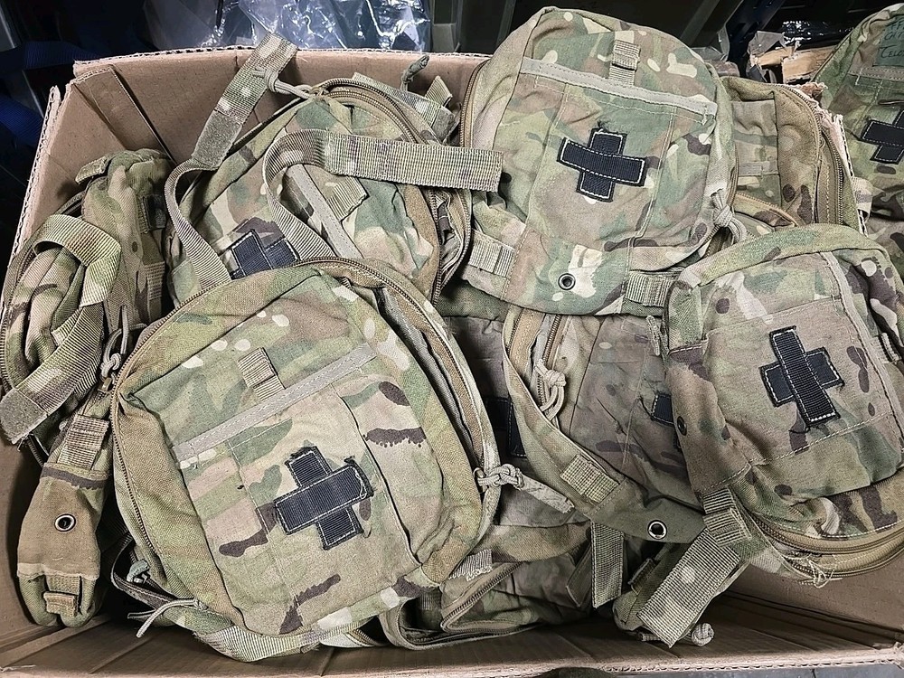 British Army VIRTUS MTP Medic Pouch 1st Aid With Pull Out Panel