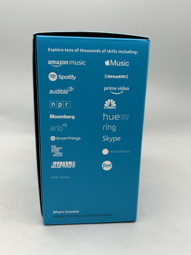 Amazon Echo Show 5 Smart Display (Gen 1) - Black - Sealed