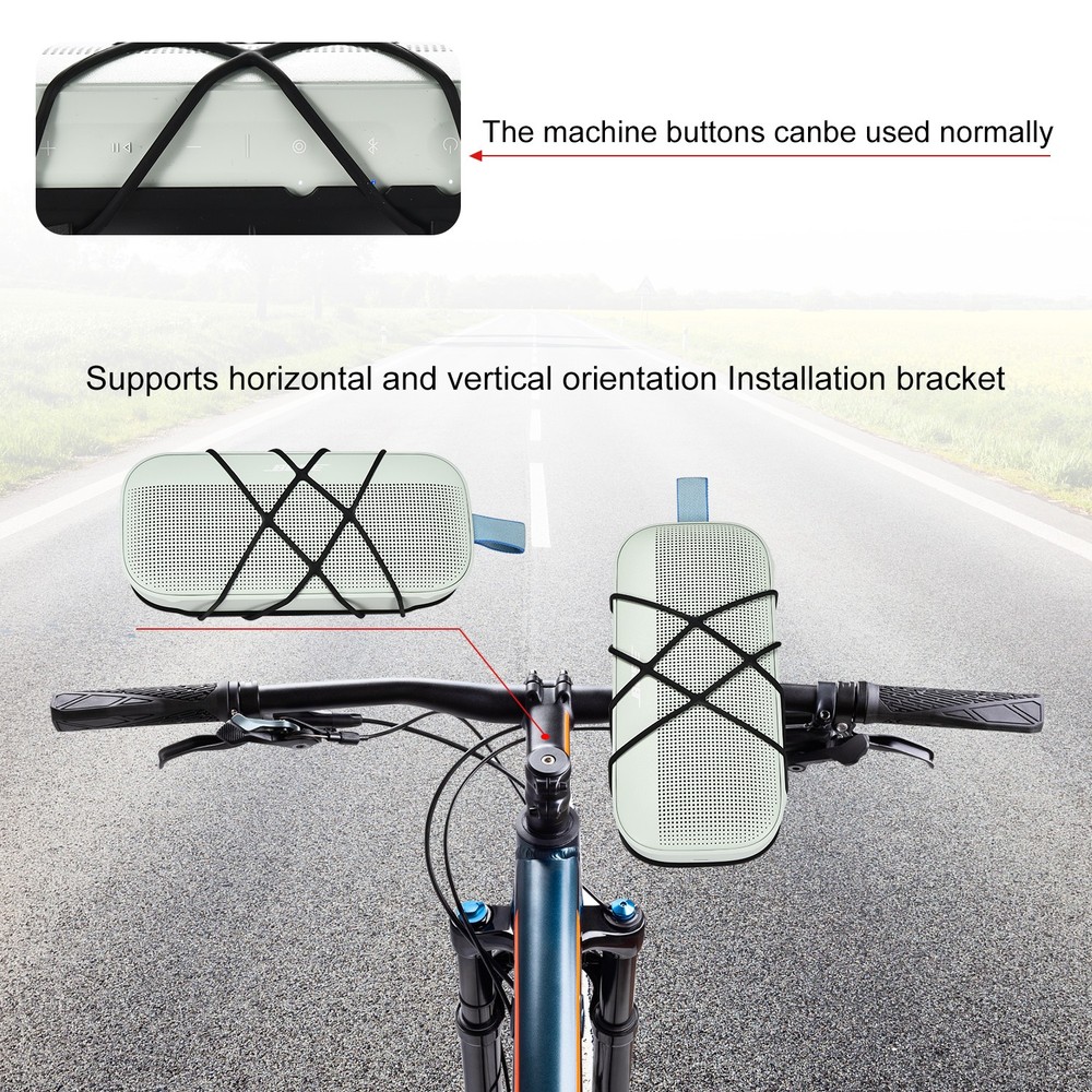 Fixed Bracket For Bose SoundLink FLEX 1 2nd Gen Speaker MTB Bicycle Mount Holder