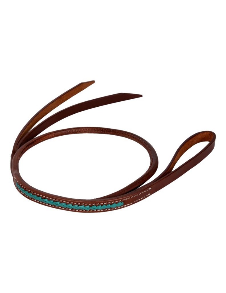 Circle Y Over And Under Leather Oiled Leather Rawhide Braid 1031