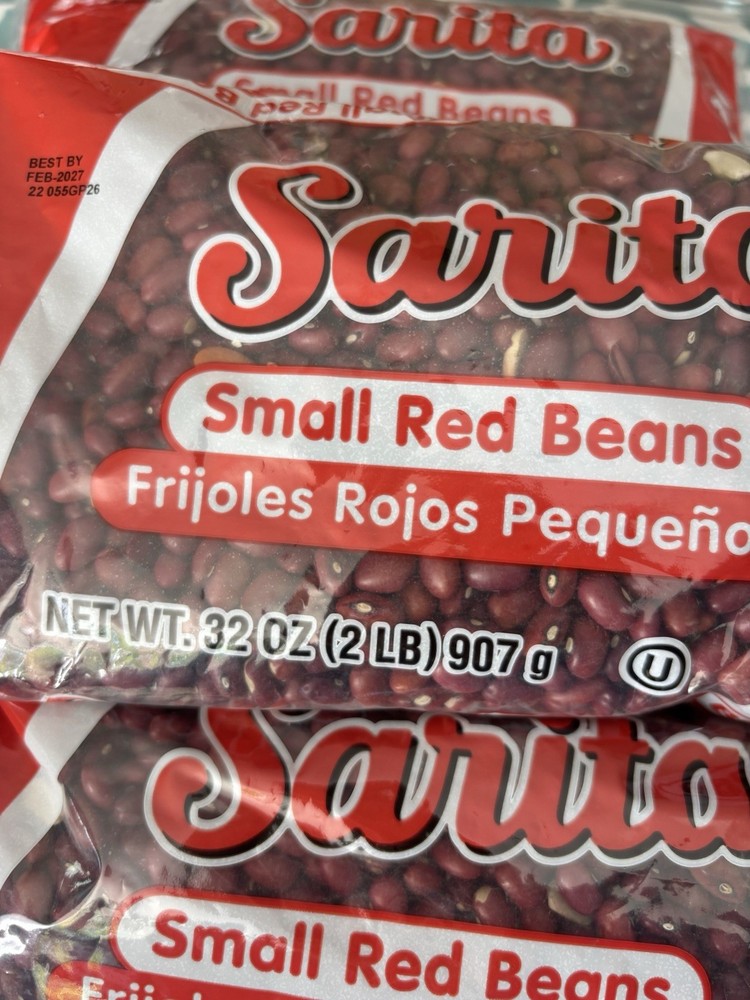 8lb Sarita small Red Beans Dry