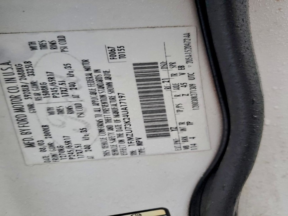 Transfer Case Part-time Switch On Dash Fits 04-05 EXPLORER 4945202
