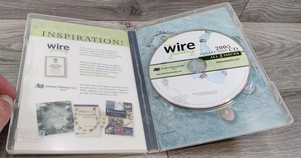Step by Step Wire Jewelry 2005 Collection CD 3 Issues-Pre-owned