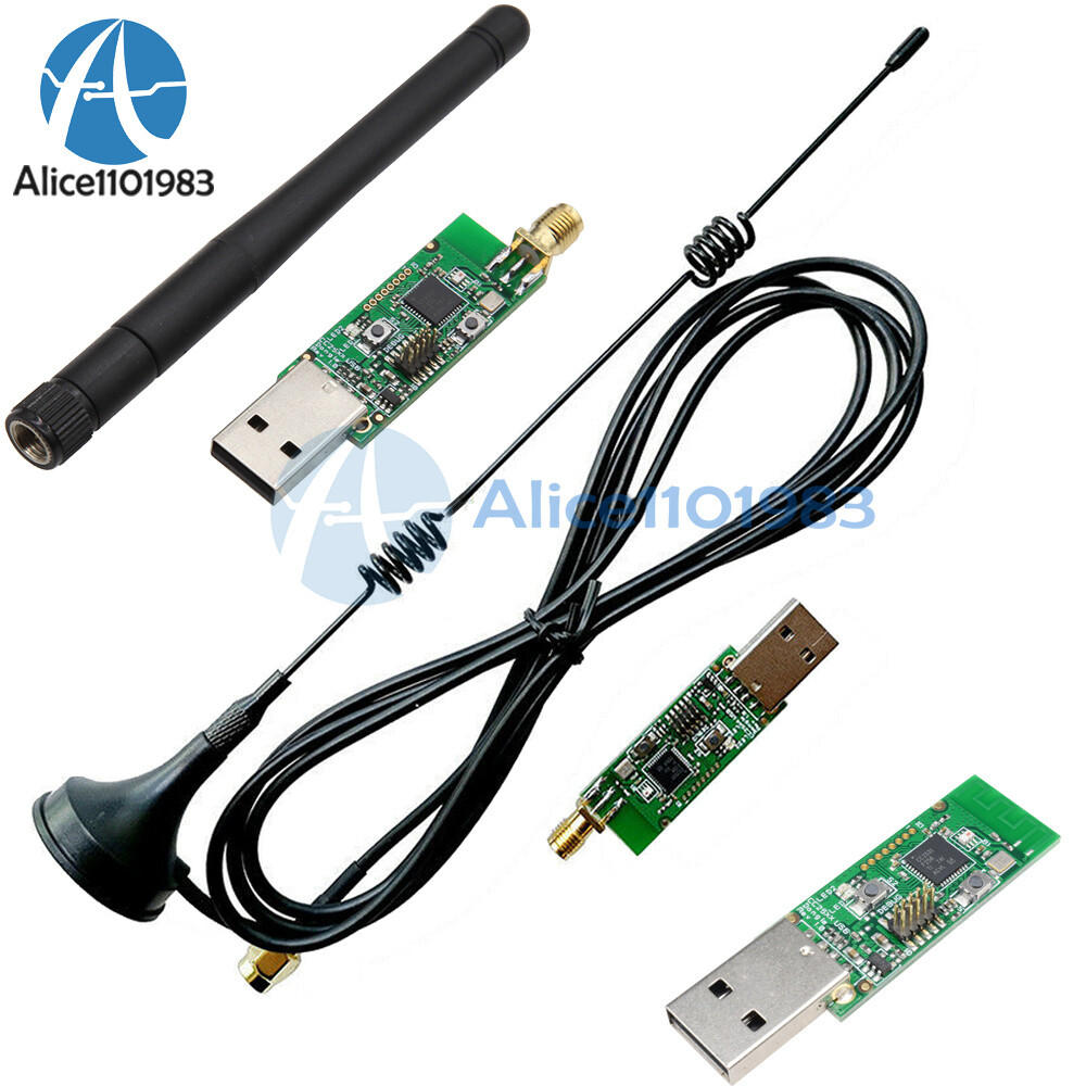 Zigbee CC2531 USB Sniffer Packet Protocol Analyzer with Antenna