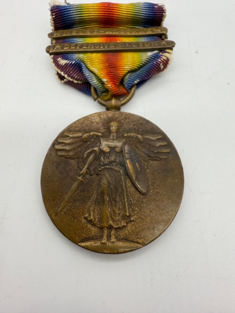 WW1 Victory Medal Meuse Argonne Defensive Sector 2 Bar