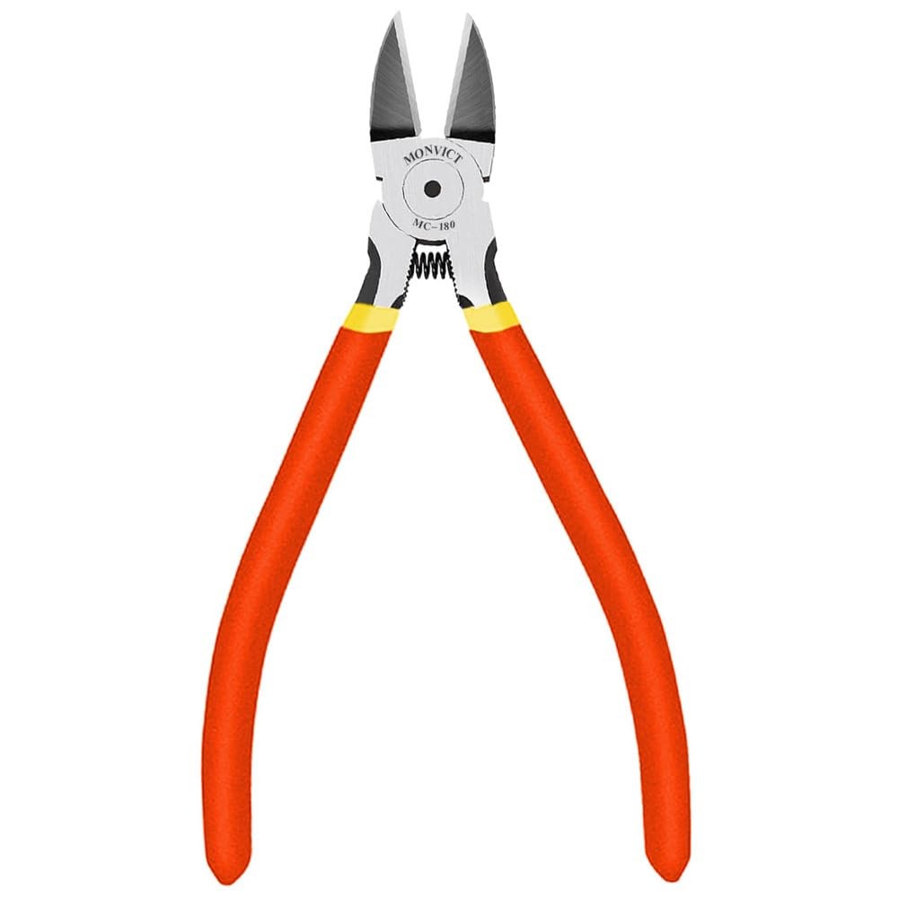 MONVICT Wire Cutters, 6 inch Precision Flush Side Cutters with 6"- Pack 1