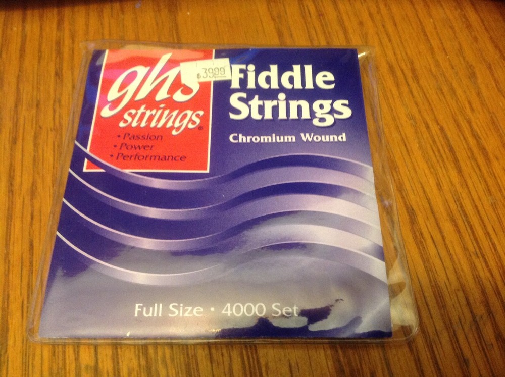 GHS fiddle strings full size 4000 set