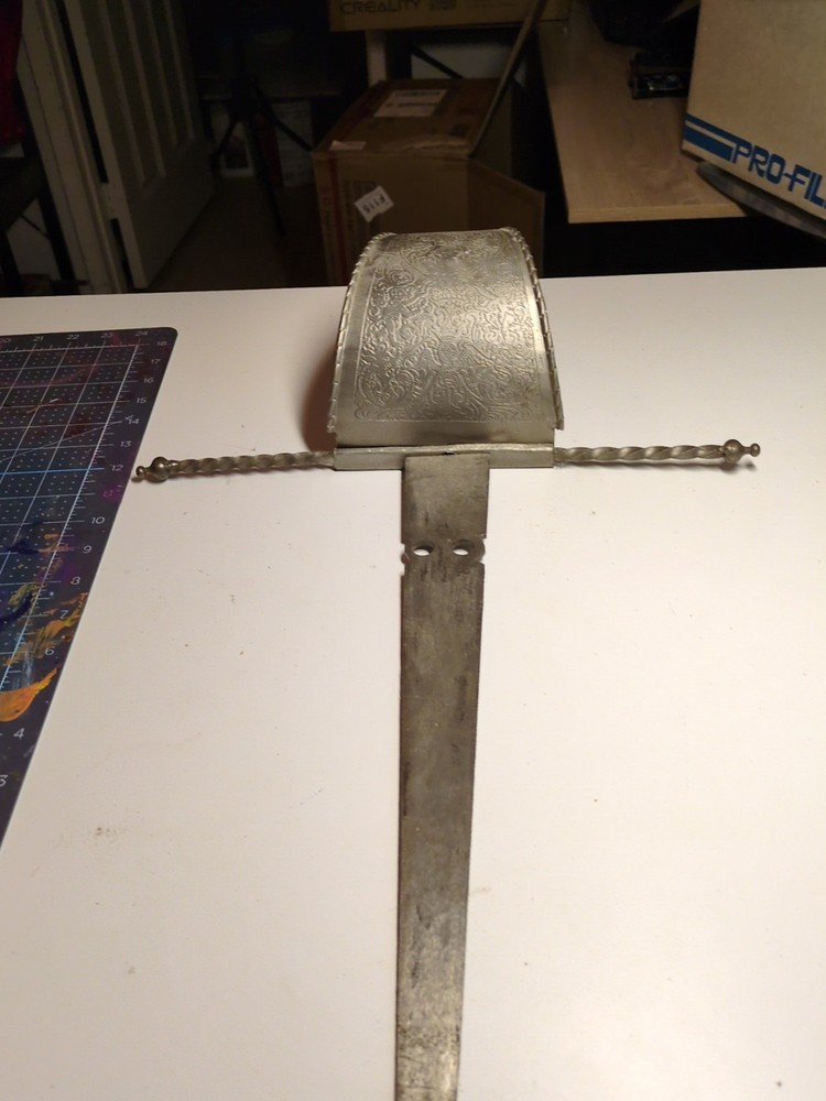 Rare Ornate Main Gauche Left Hand Dagger
