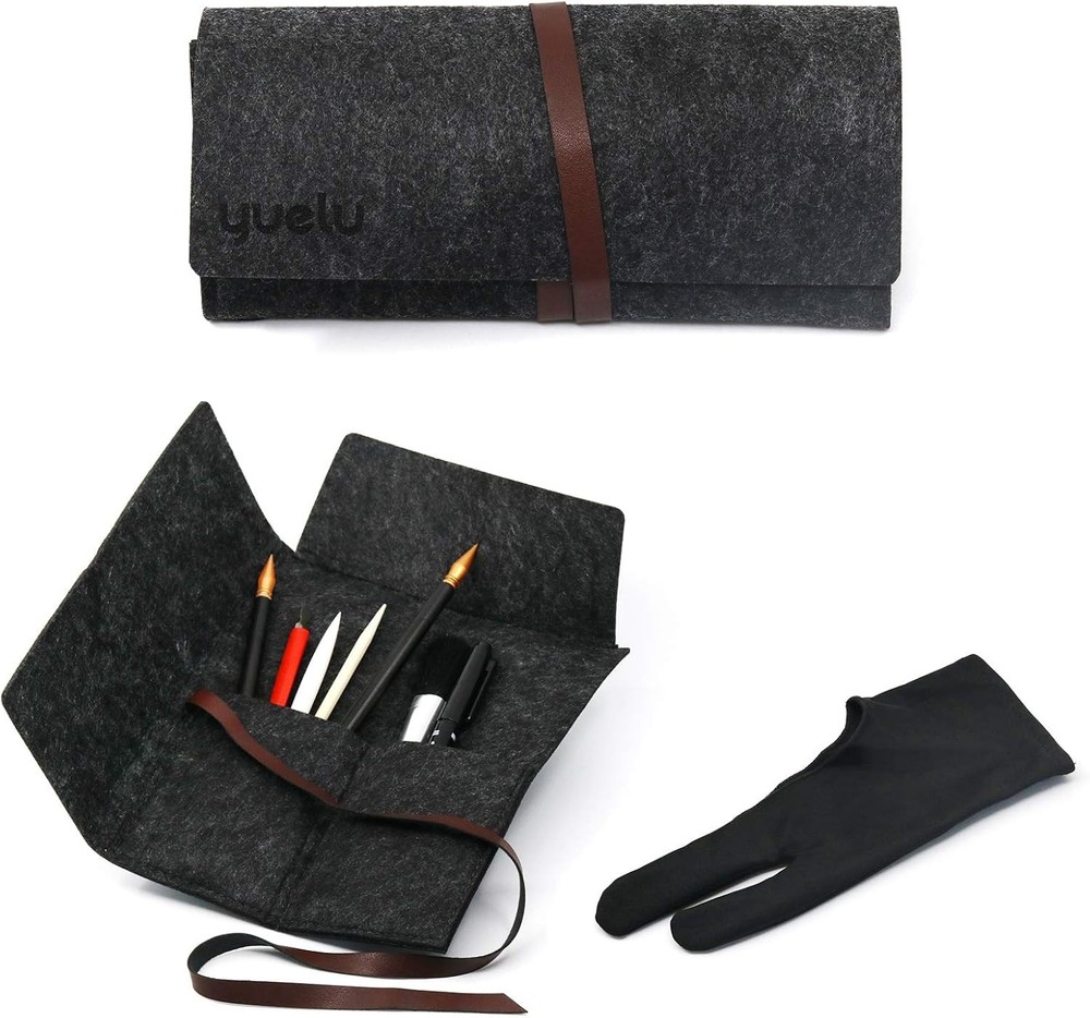 Scratch Art Tools, 9 Pcs Scratching Drawing Tools Set: Artist Glove, Tools...