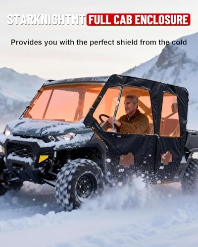Soft UTV Cab Enclosure Compatible with Can Am Defender Max HD 7/8/9/10 DSP XT