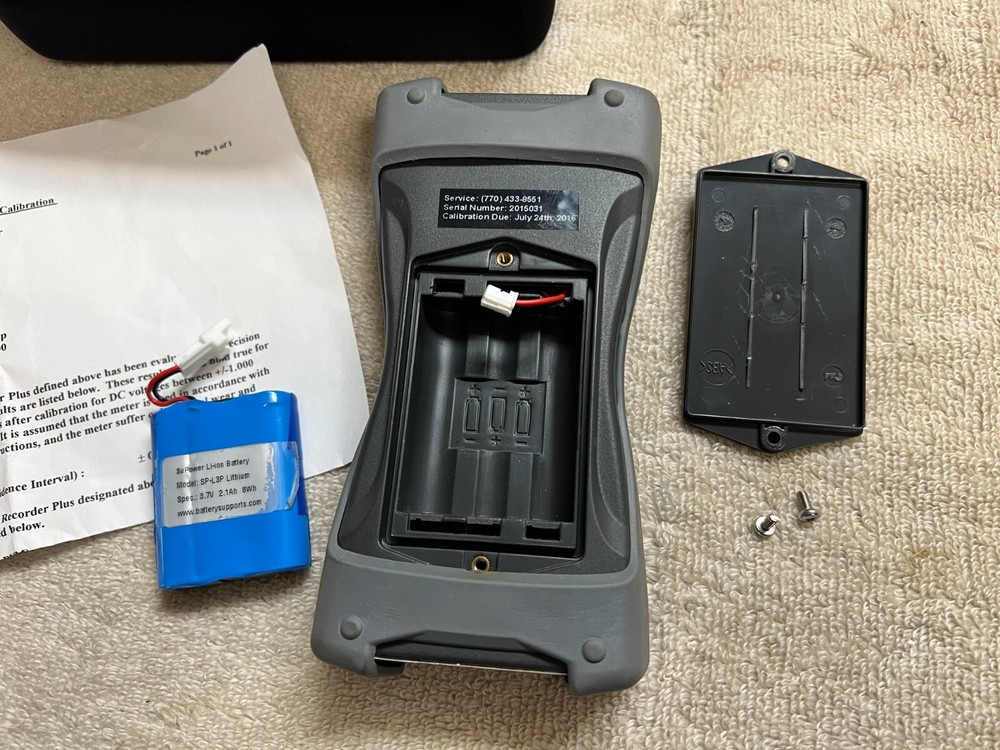 Alber Cell Voltage Recorder Plus - Handheld Cell Voltage Tester CVR+