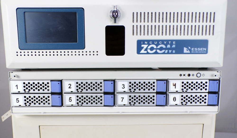 Essen Incucyte Zoom Live Cell Imaging System Microscope Controller IncuStore