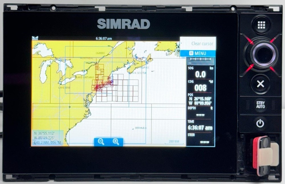 Simrad NSS7 evo2 Touch Screen Multifunction Chartplotter Display MFD
