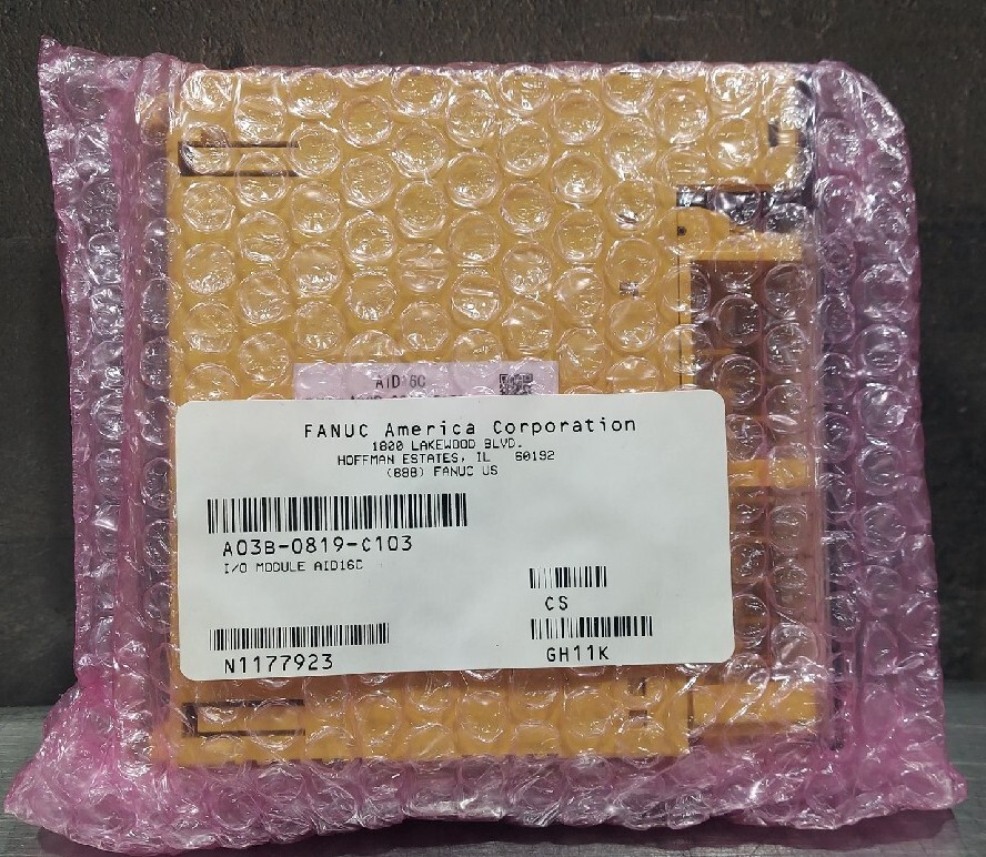 FANUC AID16C. A03B-0819-C103 I/O MODULE