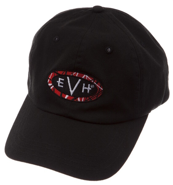 EVH EVH Baseball Hat Black EVH Fitted Hat Cap, New!
