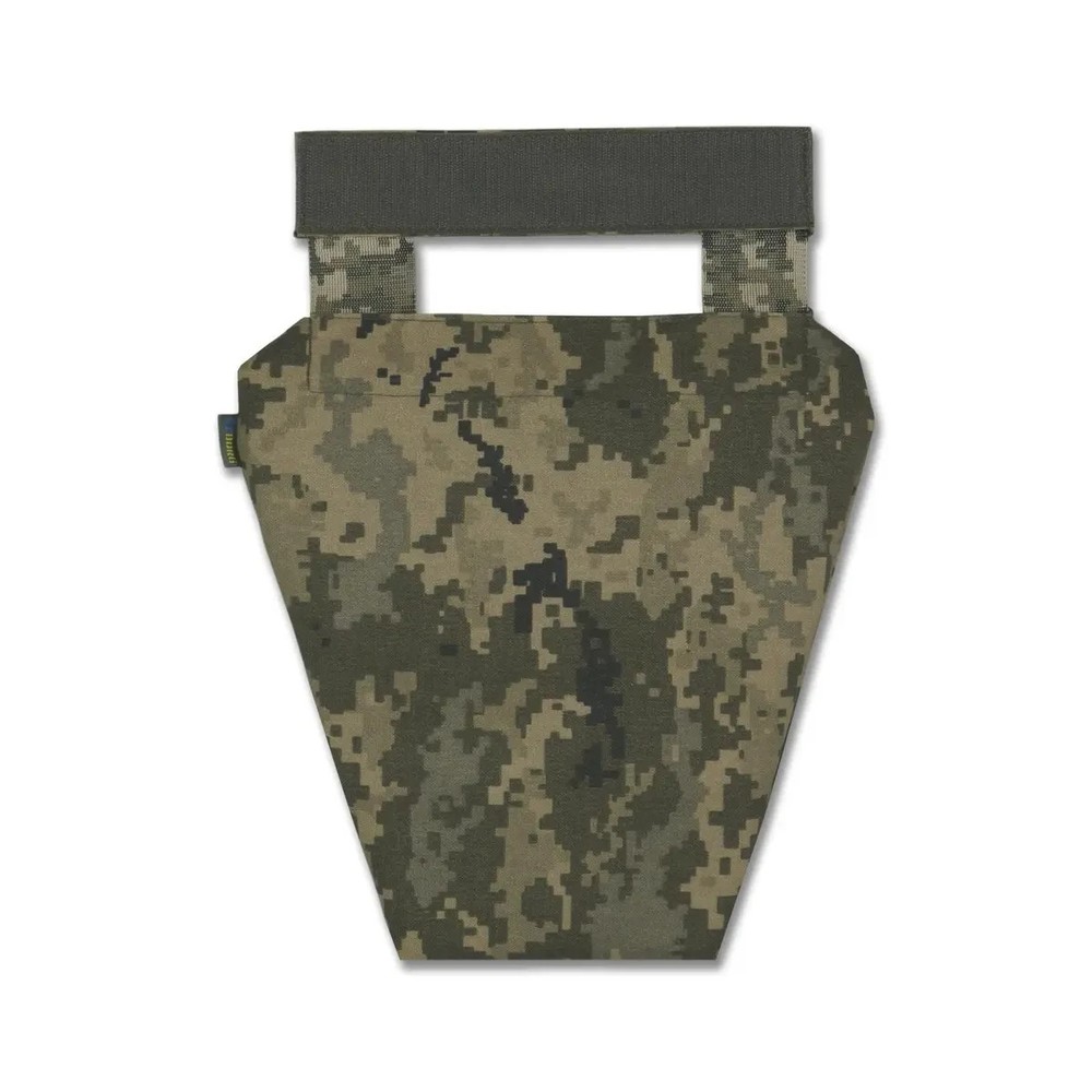 Ukrainian Groin Protector MM14 Pixel Ballistic Panel Level 1 UHMWPE Armor