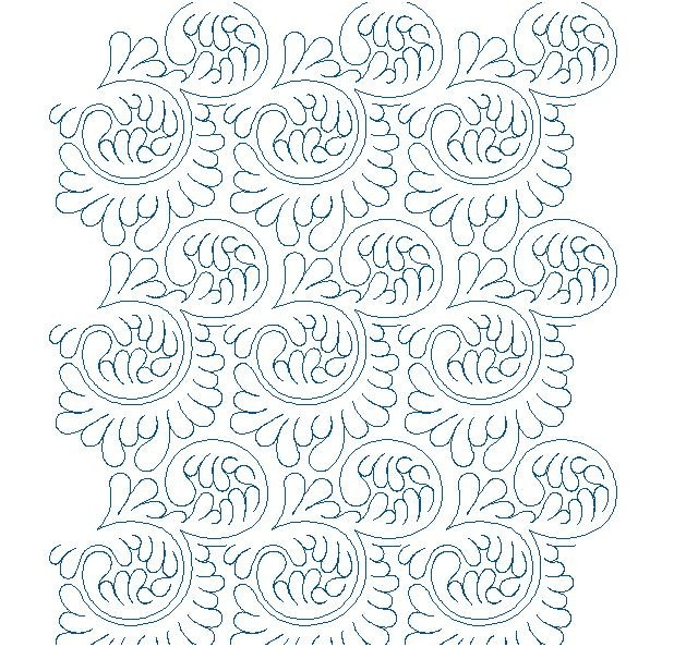 AEA Computerized Longarm Quilting Services - QUEEN SIZE - Free Batting & Thread