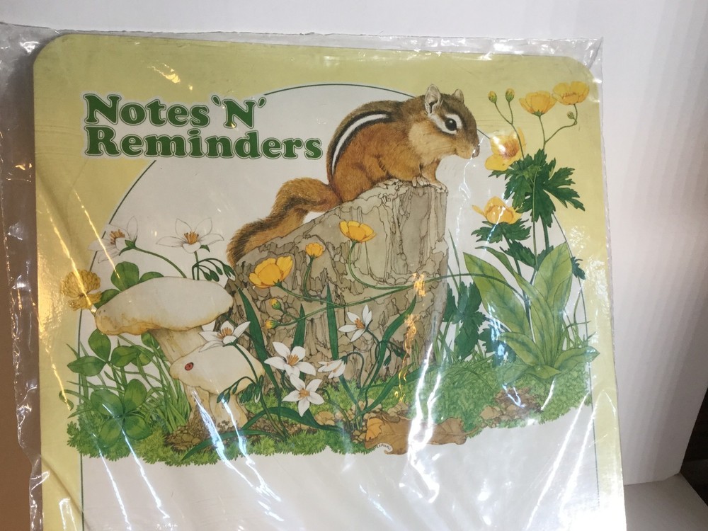 Current Notes N Reminders Message Board Squirrel Mushroom