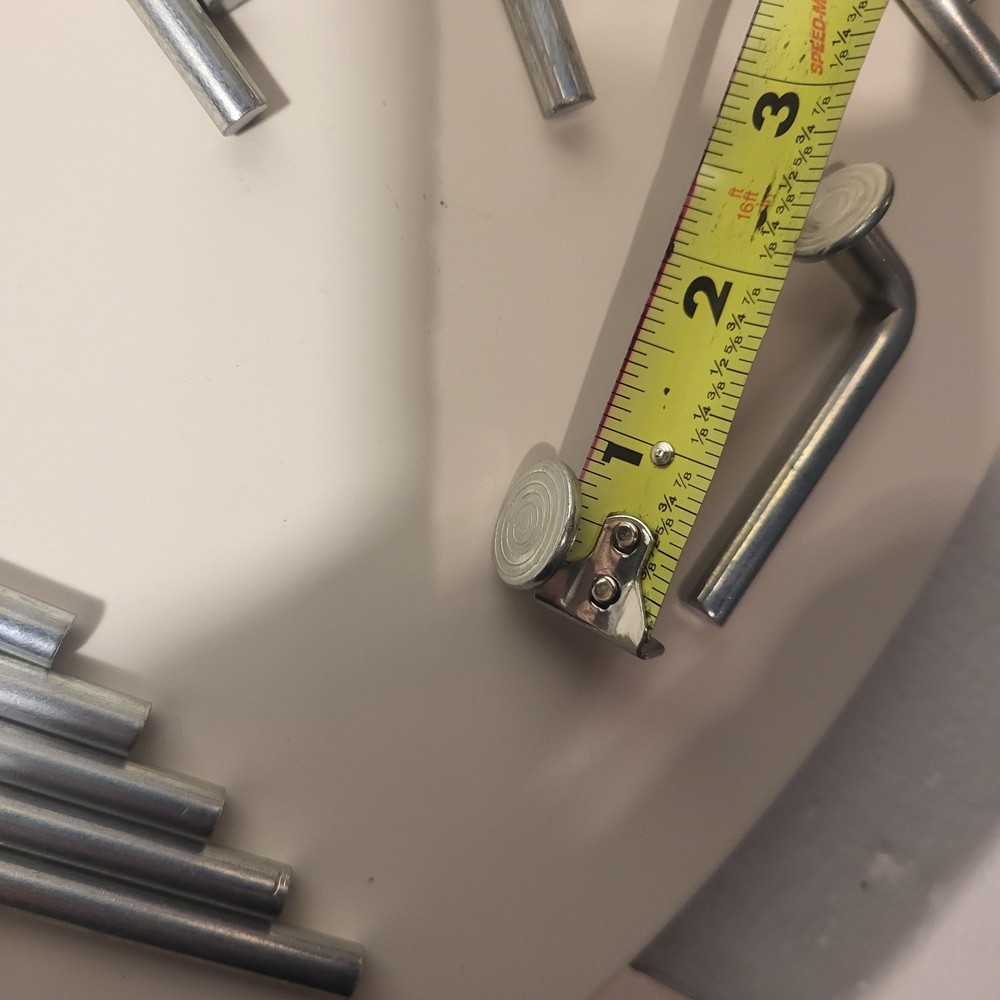 Universal Pallet Rack J Bolt Drop Pin, Pkg Qty 167