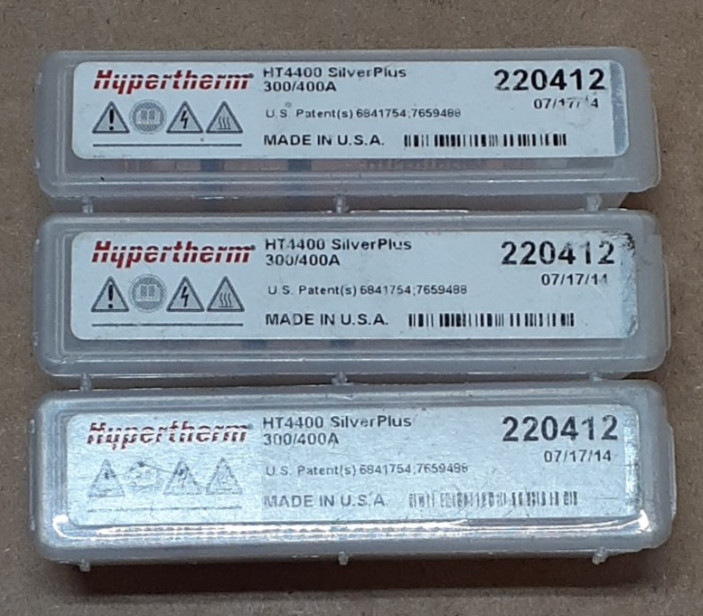 HYPERTHERM HT4400, SILVER PLUS 300/400A - Lot of 3