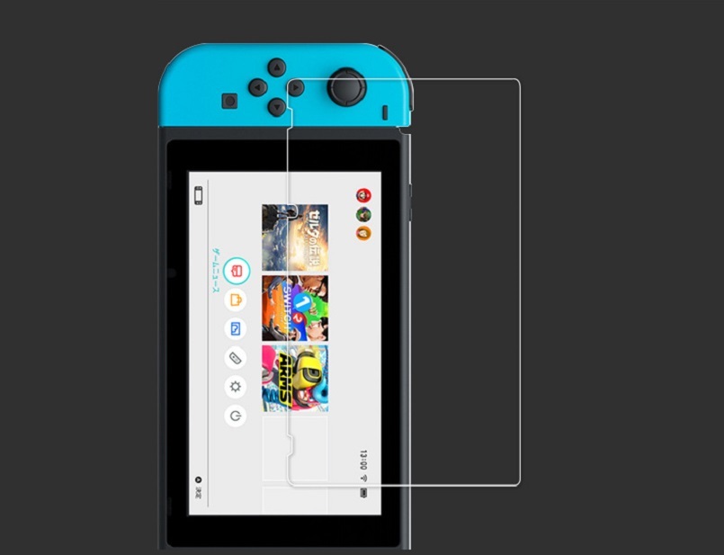 50 X Premium Tempered Glass Screen Protector For Nintendo Switch Console