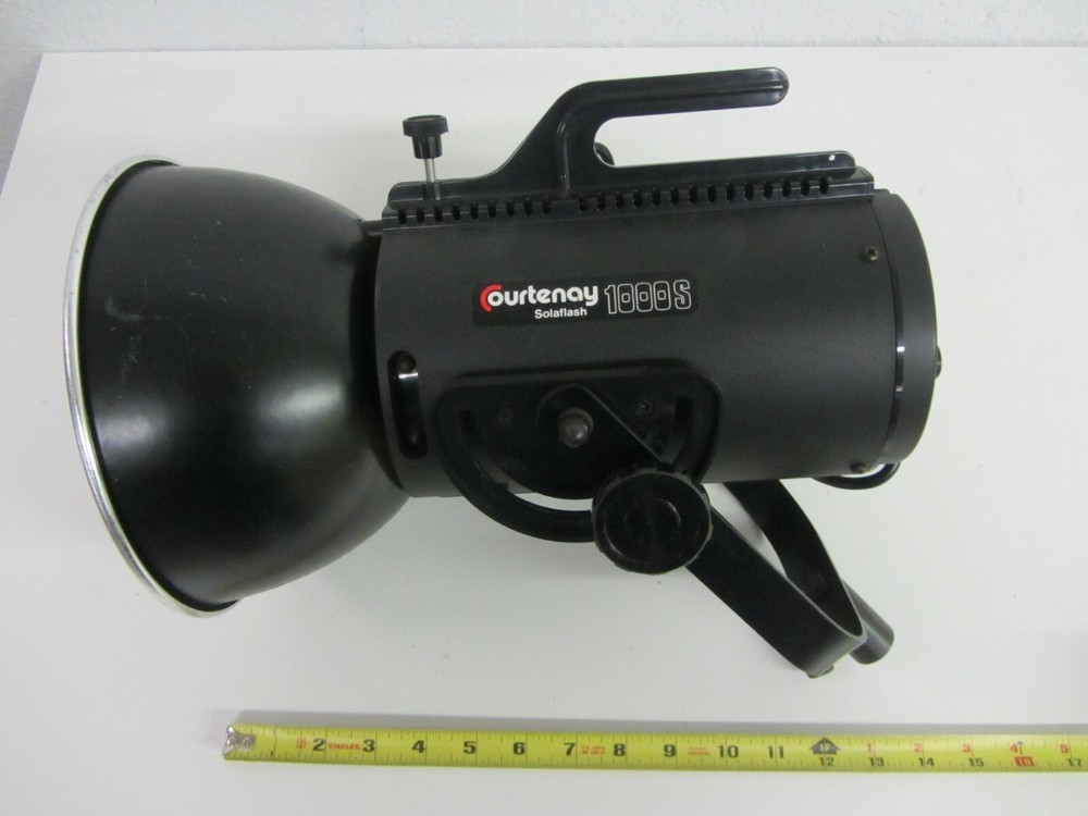 Courtenay Solaflash 1000S Lighting Studio Flash Head - Tested Works