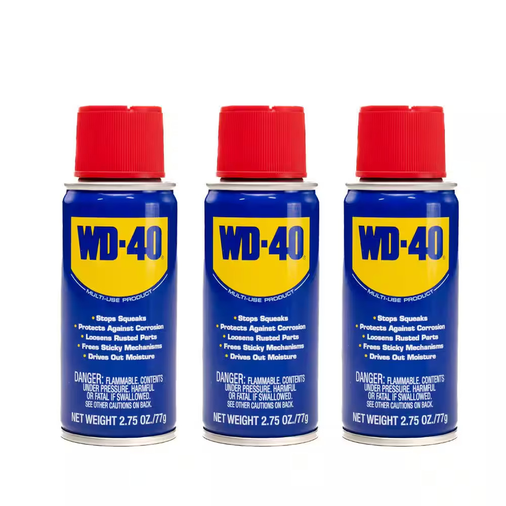 2.75 Oz. Multi-Use Product, Multi-Purpose Lubricant Spray, Handy Can, (3-Pack)