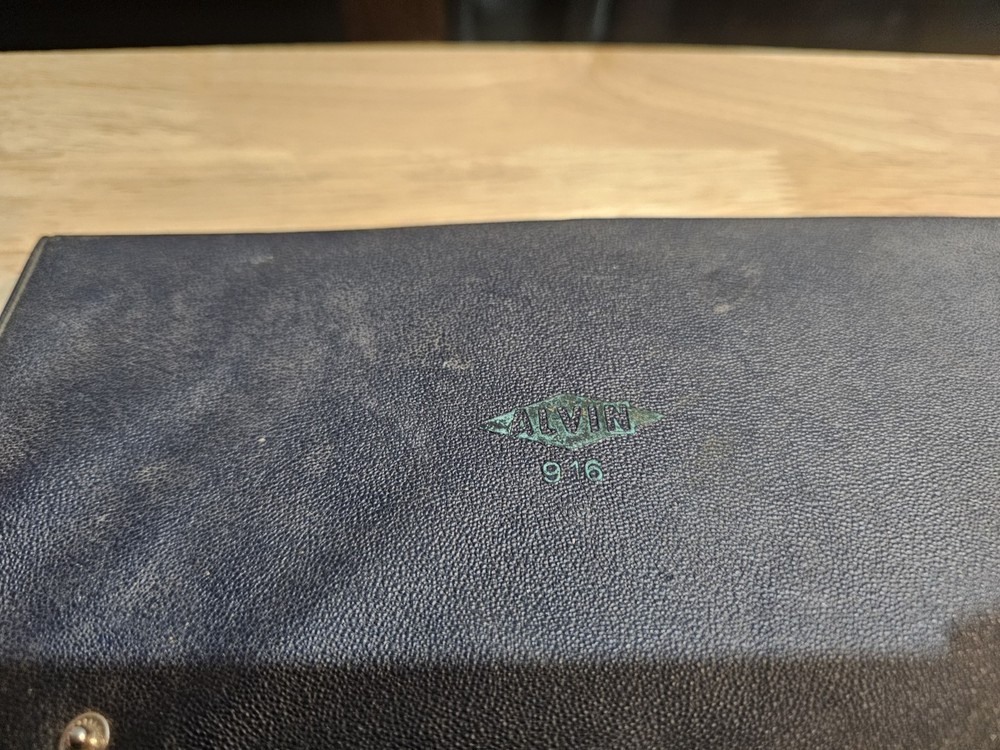 Vintage Alvin 916 Precision Drawing Set Made in Germany Hard Storage Case