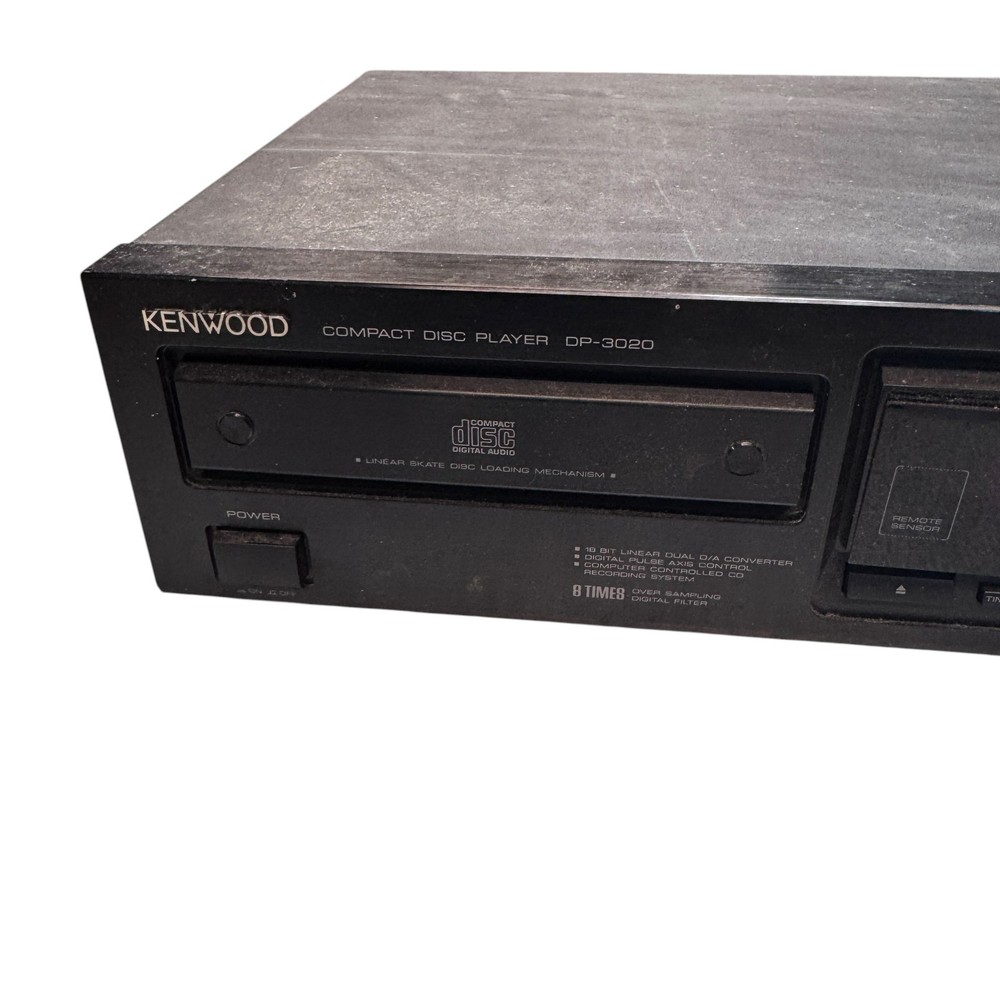 Vintage Kenwood DP-3020 Compact Disc Player - Untested
