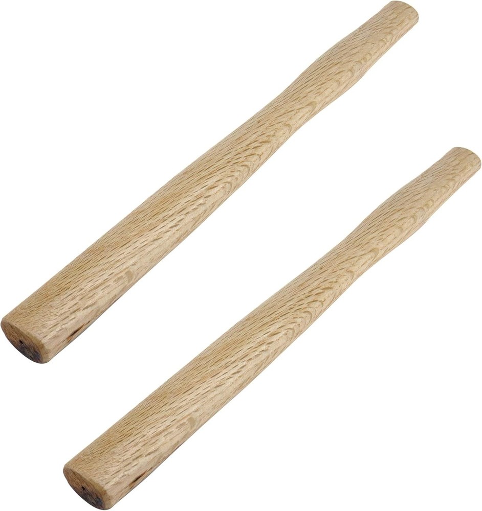 2Pack 12.6 Inch Axe Handle Replacement,Hickory Wood Tool Handle for Axe Hammer