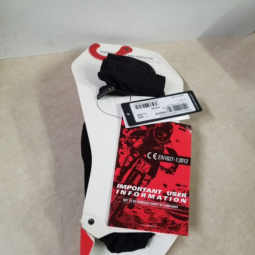 Paragon PLus Elbow Protector XXS Level-1 Black/Red