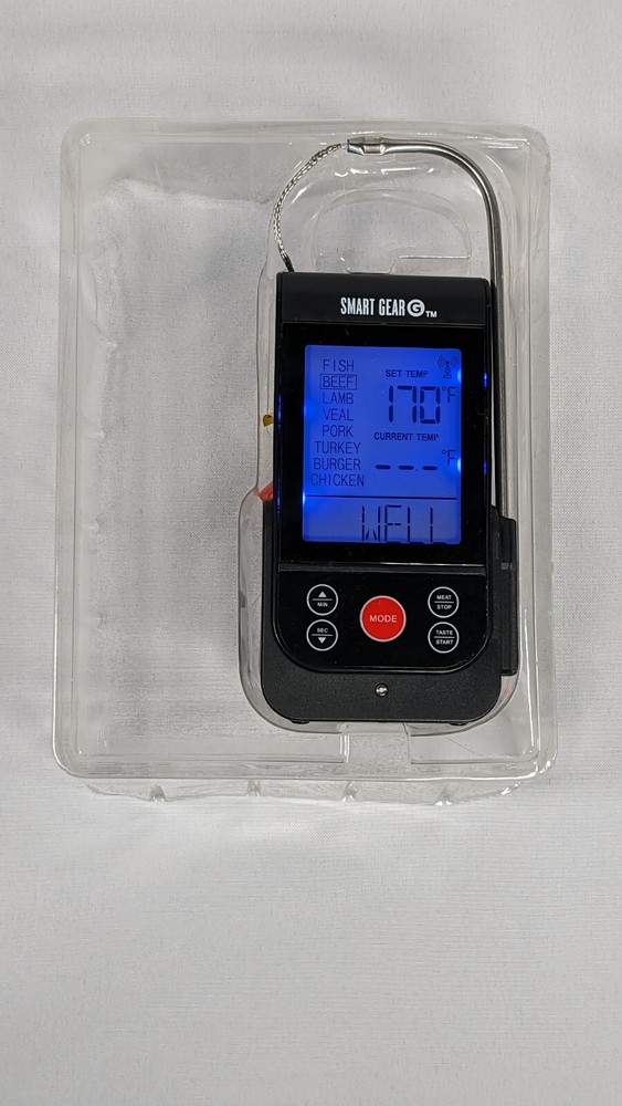 SmartGear - Wireless Grilling Thermometer - OPEN BOX