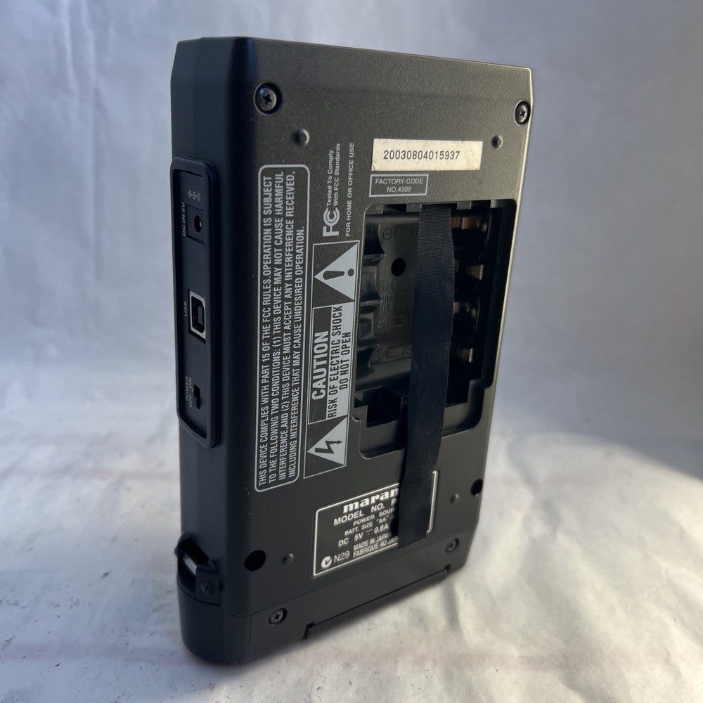 Marantz PMD660 Professional Solid State Recorder, Compact Flash - Tested! READ!