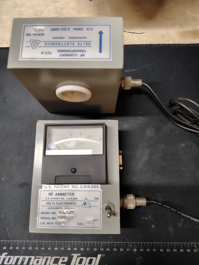 DELTA ELECTRONICS RF AMMETER/CURRENT TRANSFORMER TСA-5-EX