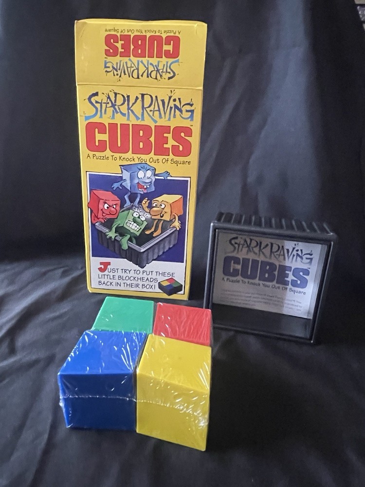 Stackraving Cubes Puzzle Game Sealed Cubes Open Box