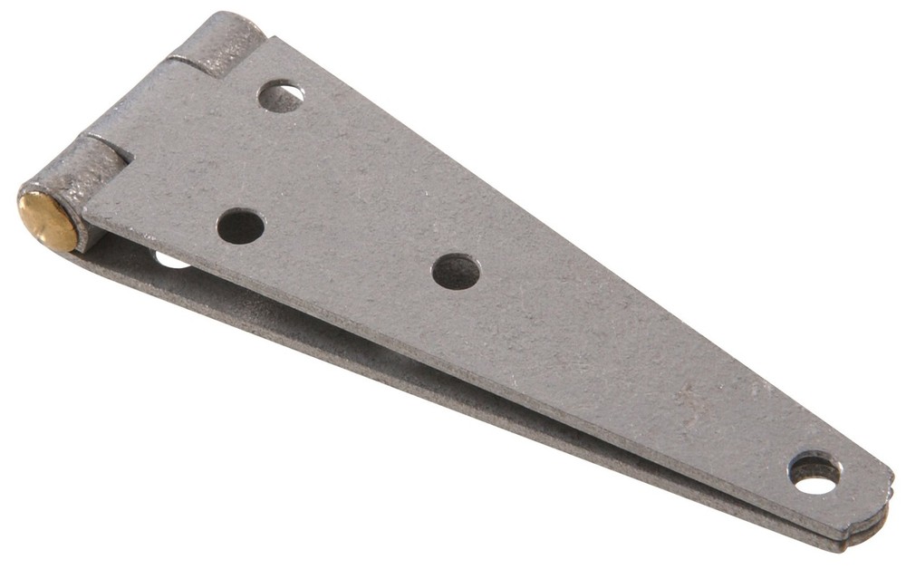 851685 Heavy Duty Strap Hinges Galvanized 6" - 2 Pack