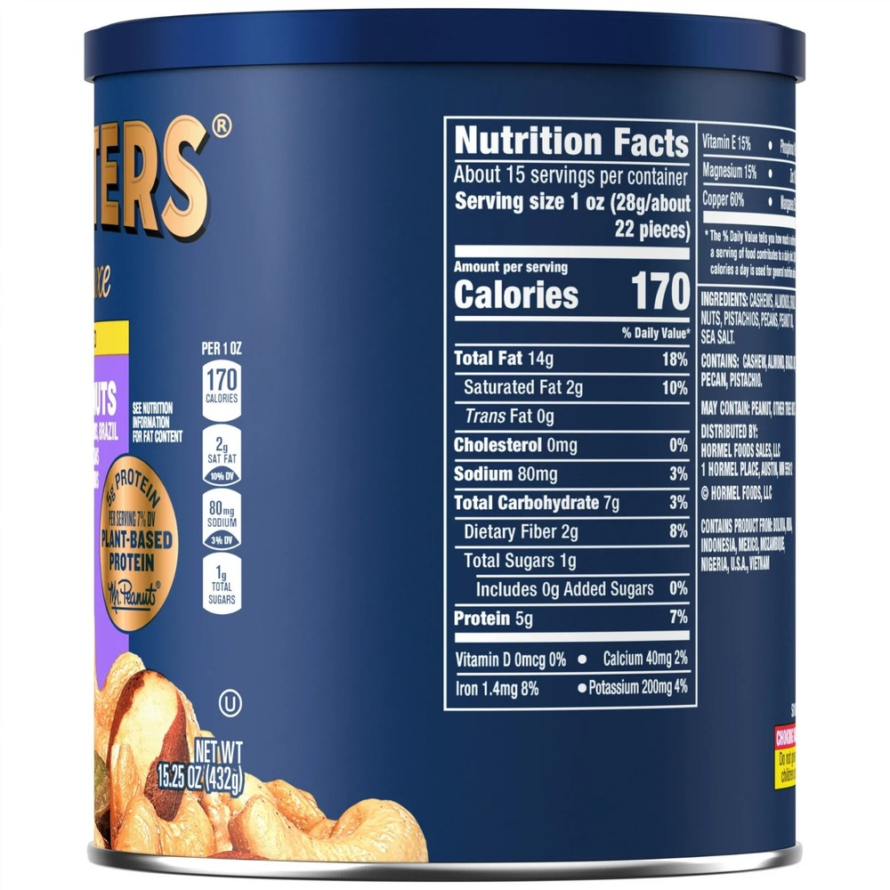 Planters Deluxe Mixed Nuts 15.25 oz. Canister