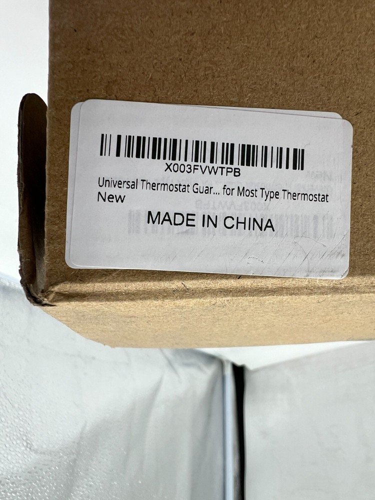 Universal Thermostat Guard Clear Lock Box with Changeable Combination Code Lock