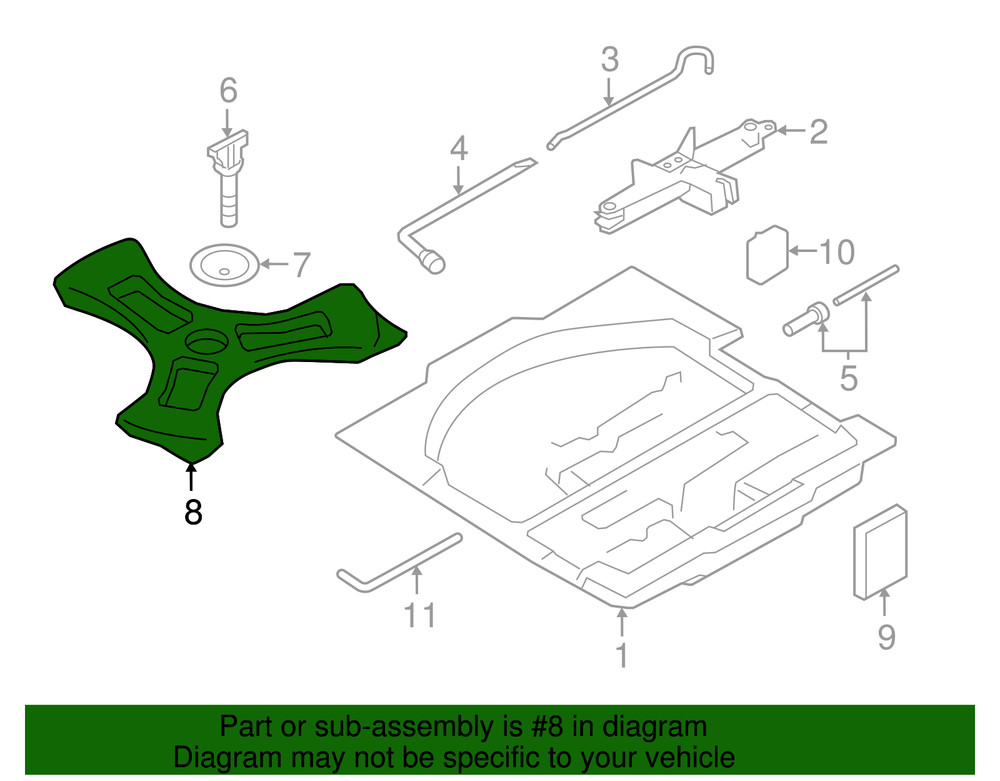 Genuine Subaru Spacer 97046al00a