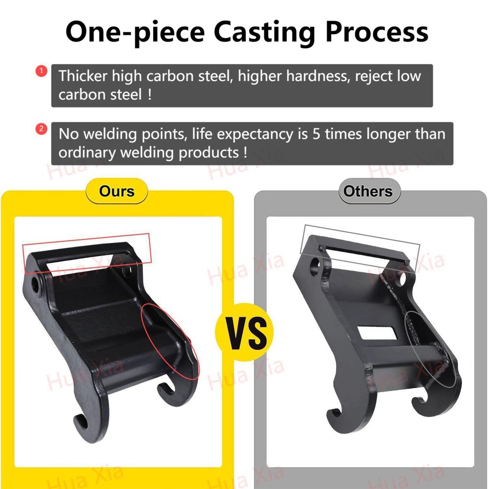 Bobcat X-Change E Coupler Bracket, Quick Attach，Mini excavator Bucket Attachment