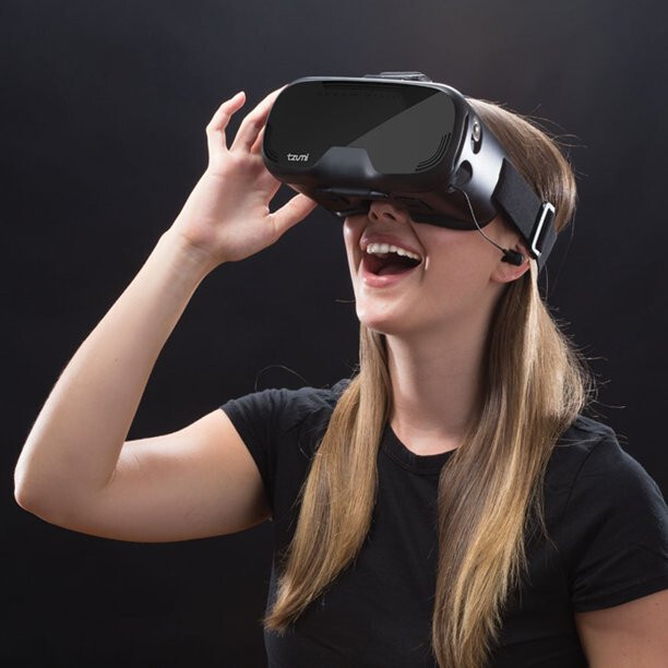 Tzumi Dream Vision Virtual Reality Smartphone Headset iOS, Android Black VR NEW